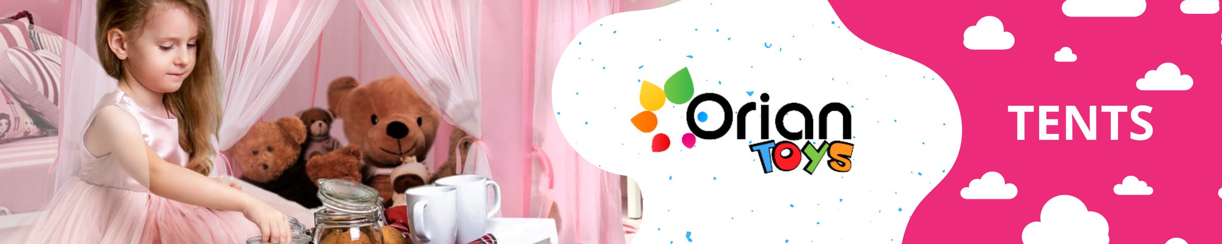 Orian Toys Play Tents banner